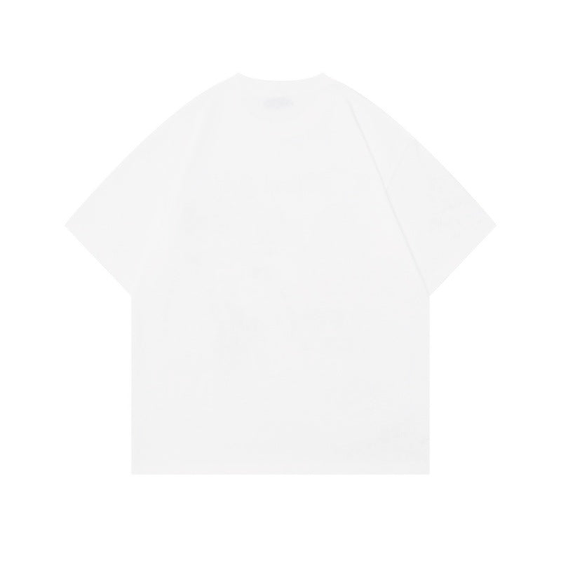 Camisetas streetwear Summer Vintage Casual Loose Short Sleeve T-Shirt
