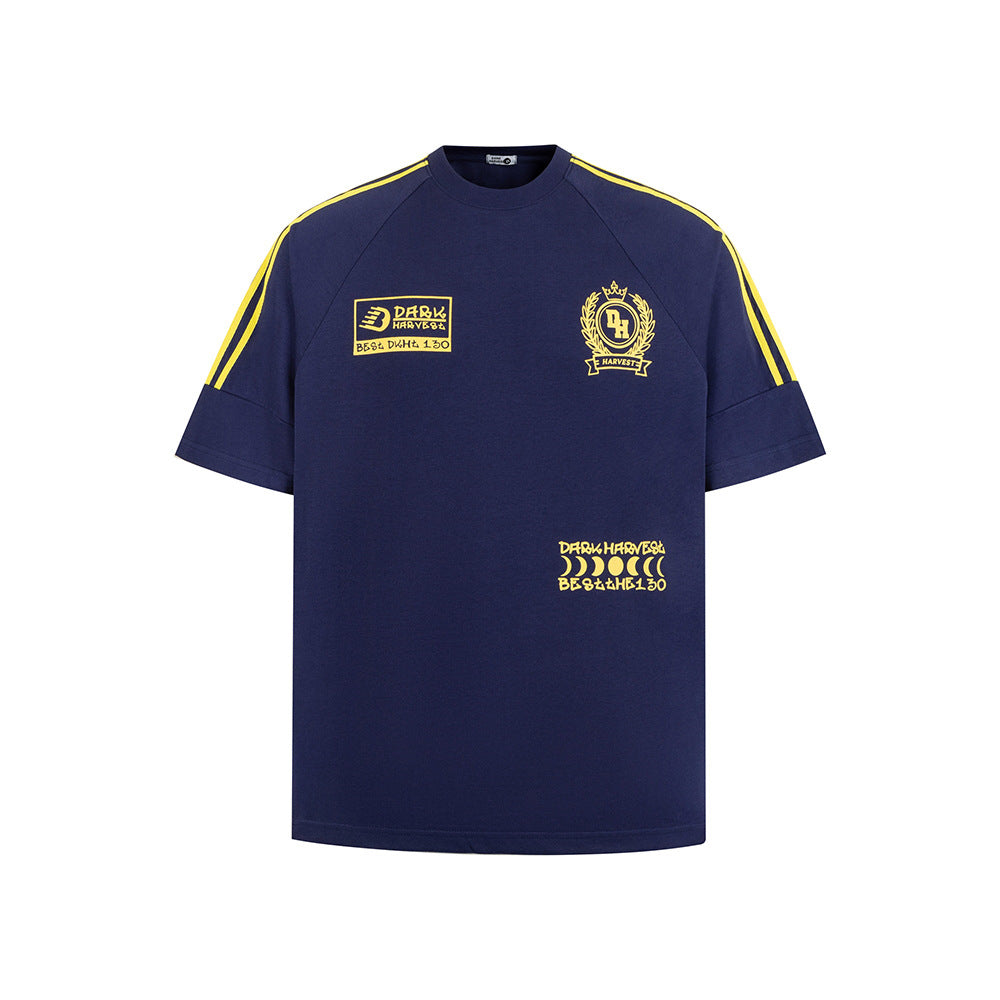New York Hip Hop Style Casual Short Sleeve Top