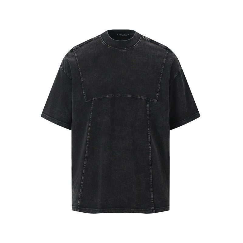 Casual Street Wear Vintage Summer Crew Neck T-Shirt Casual T-Shirt