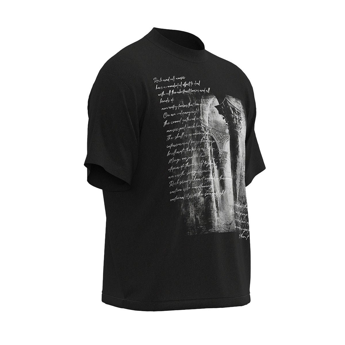 Hip hop shirt summer hip hop print t-shirt short sleeve