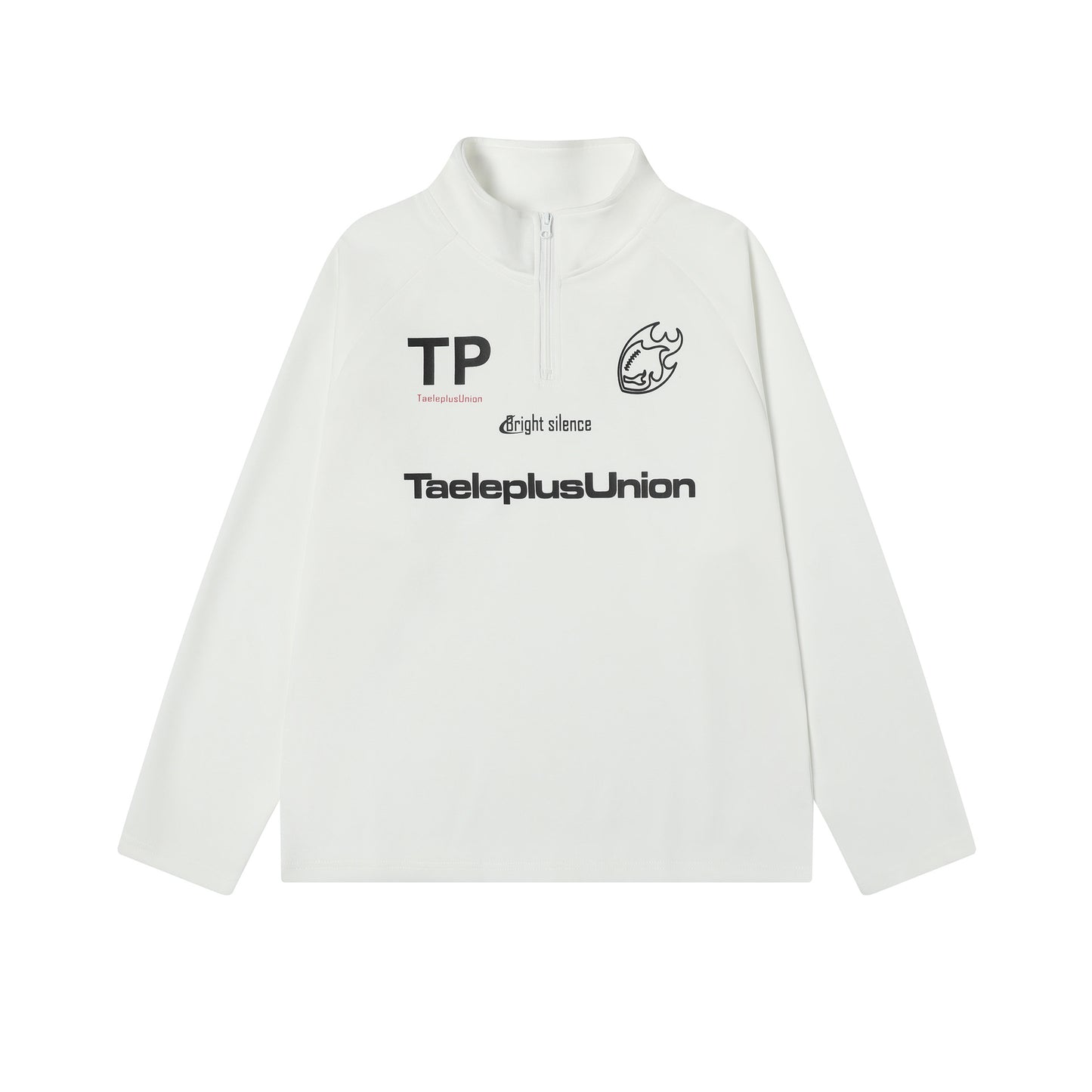 Unisex T-shirts Spring Zip Long Sleeve T-Shirt