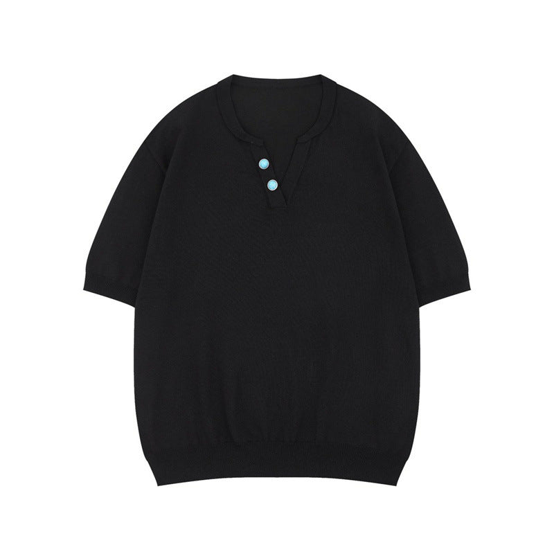 US drip outfits Summer Vintage Casual Loose Short Sleeve T-Shirts