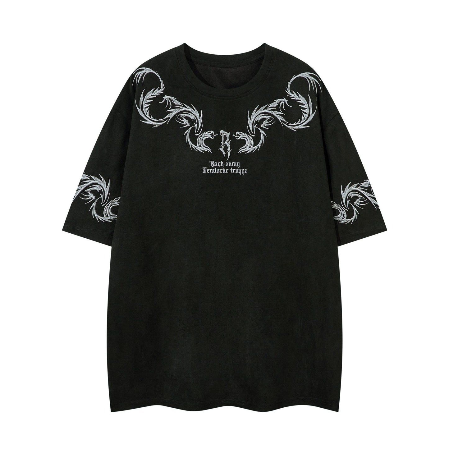 Vestimenta De Los 90 Summer Short Sleeve T-Shirt Embroidered Short Sleeve T-Shirt