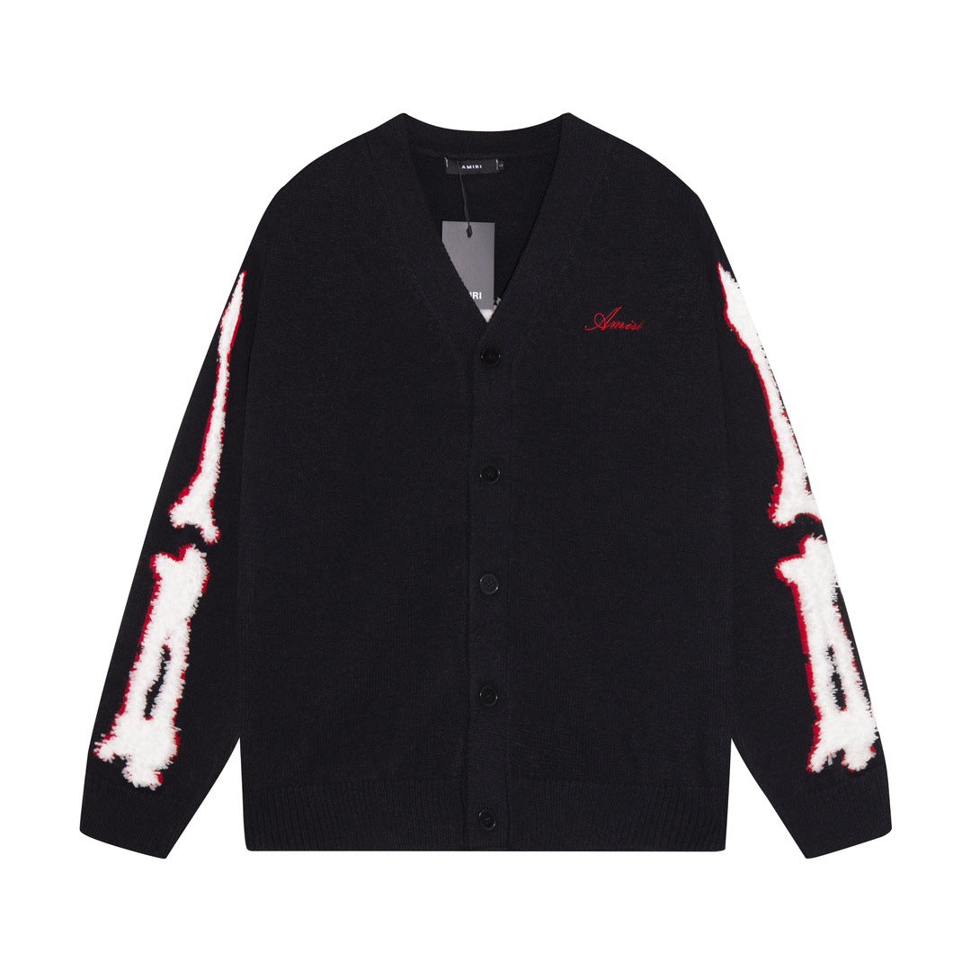 Amiri Sweater Fashion Loose Cardigan Sweater