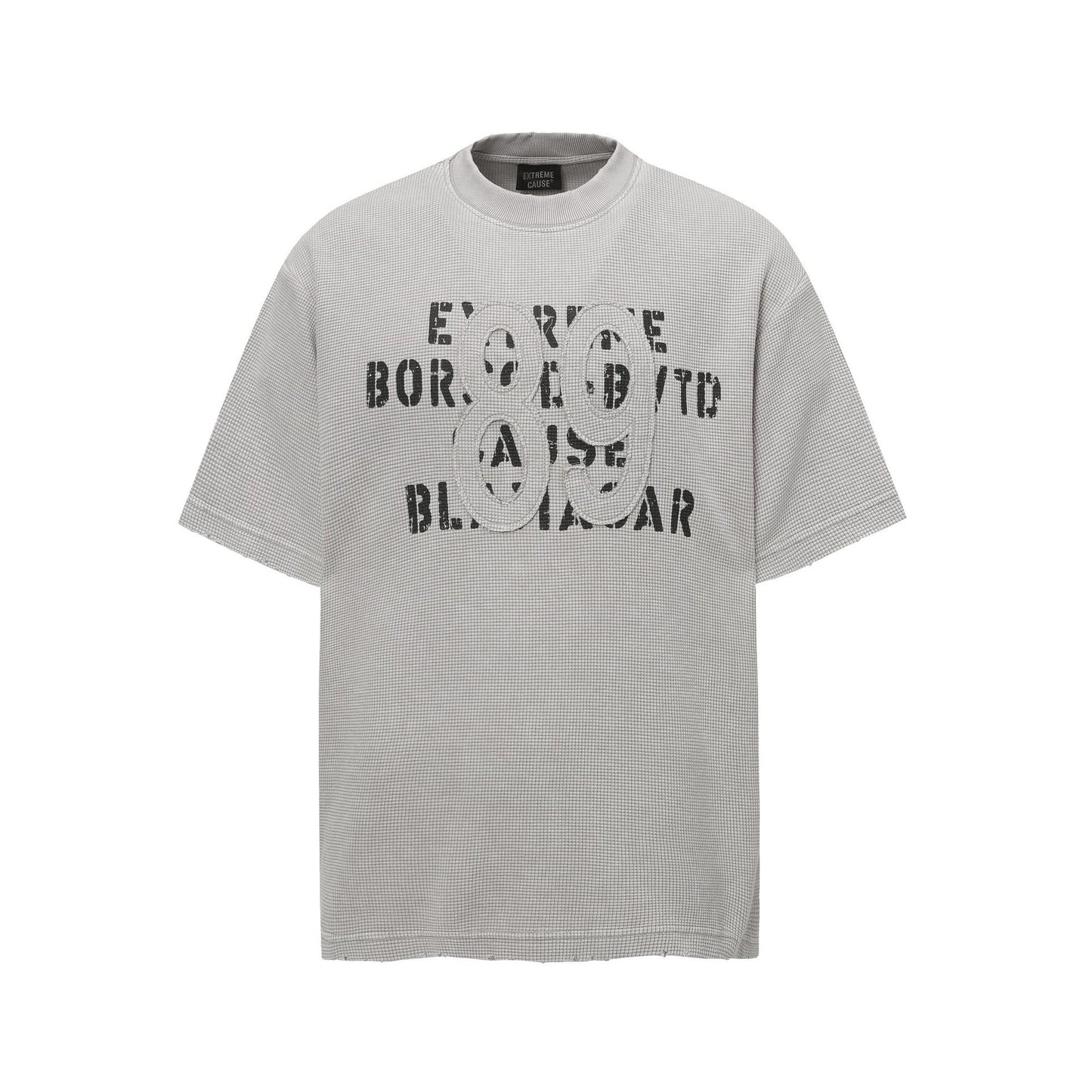 Hip Hop Clothing Summer Short Sleeve Vintage Loose T-Shirt