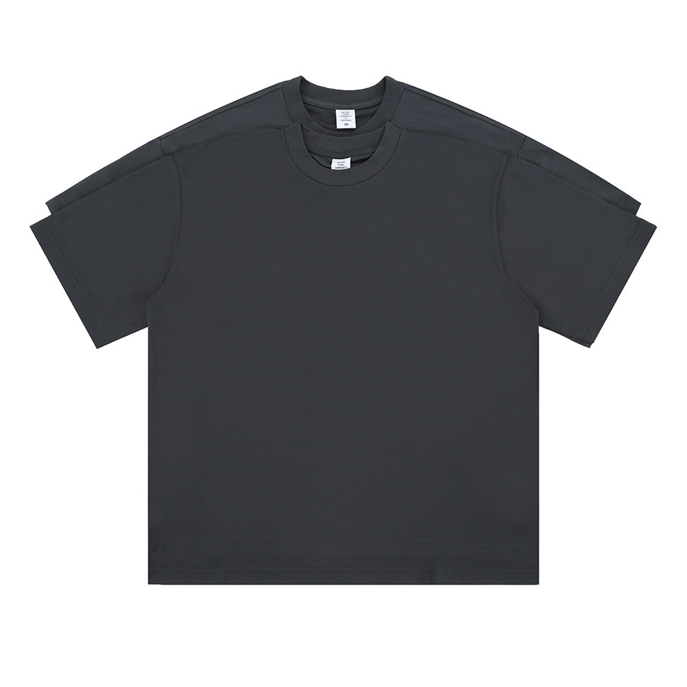 Vic Streetwear Summer Crew Neck Short Sleeve T-Shirt