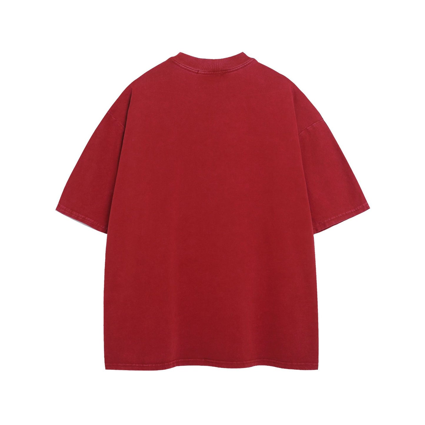 Vestimenta De Los 90 Summer Vintage Washed Old T-Shirt Short Sleeve