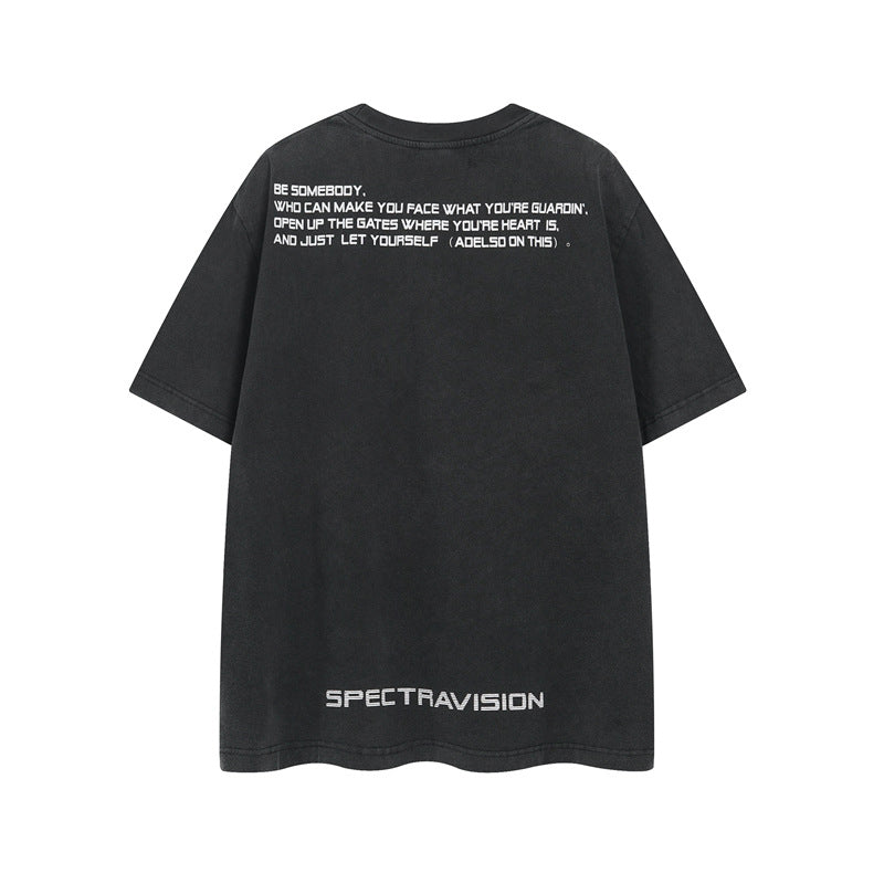 Y2K mens shirt casual loose