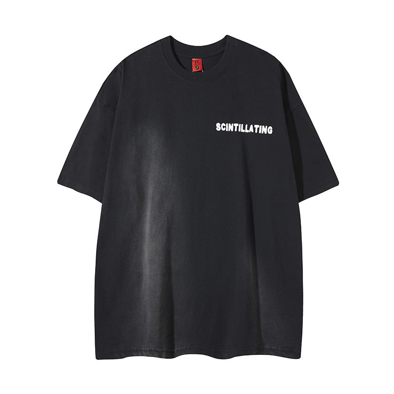 New York Hip Hop Style Loose Short Sleeve T-Shirt Summer Casual Top