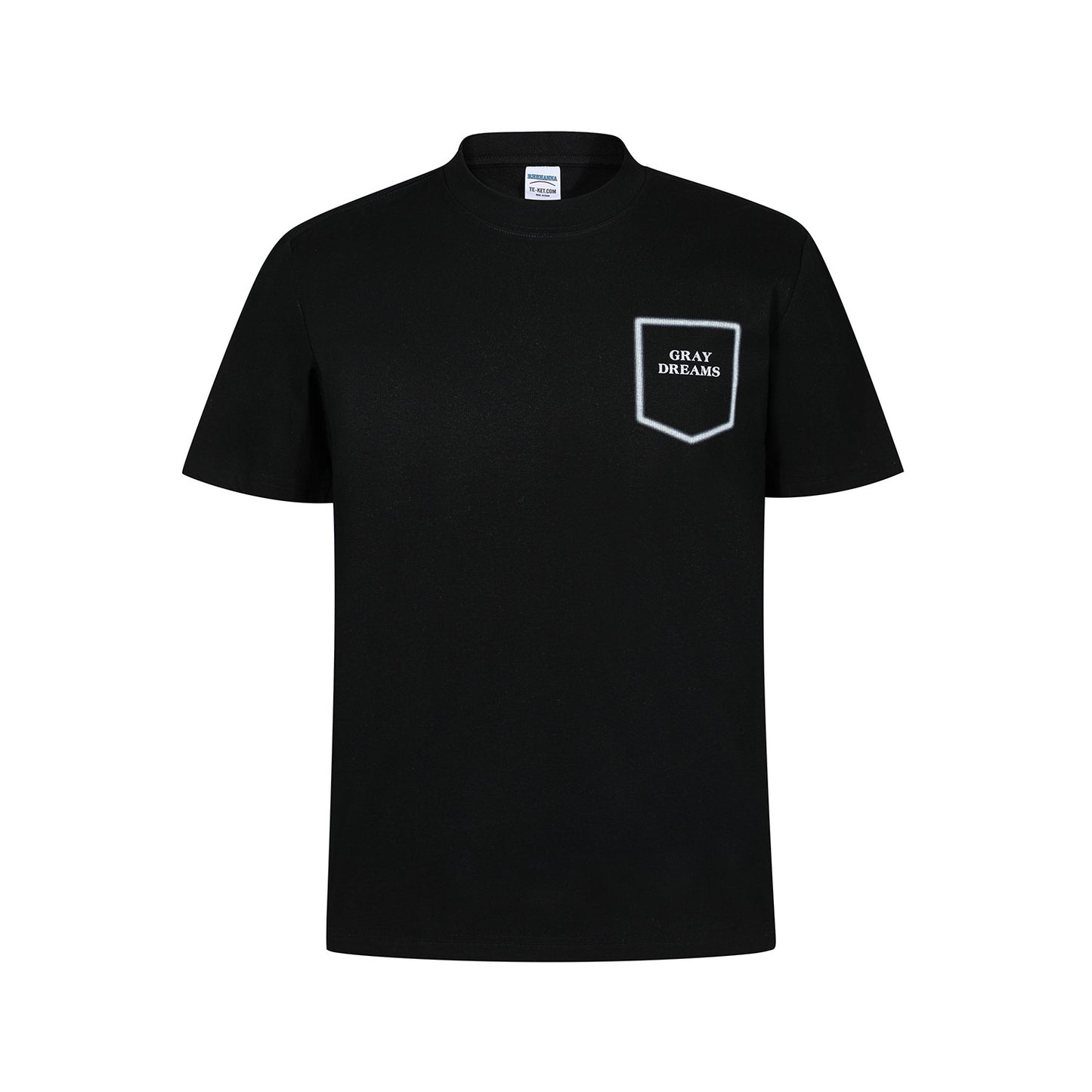 Unisex T-shirts Summer Letter Men's Slim Short Sleeve T-Shirt