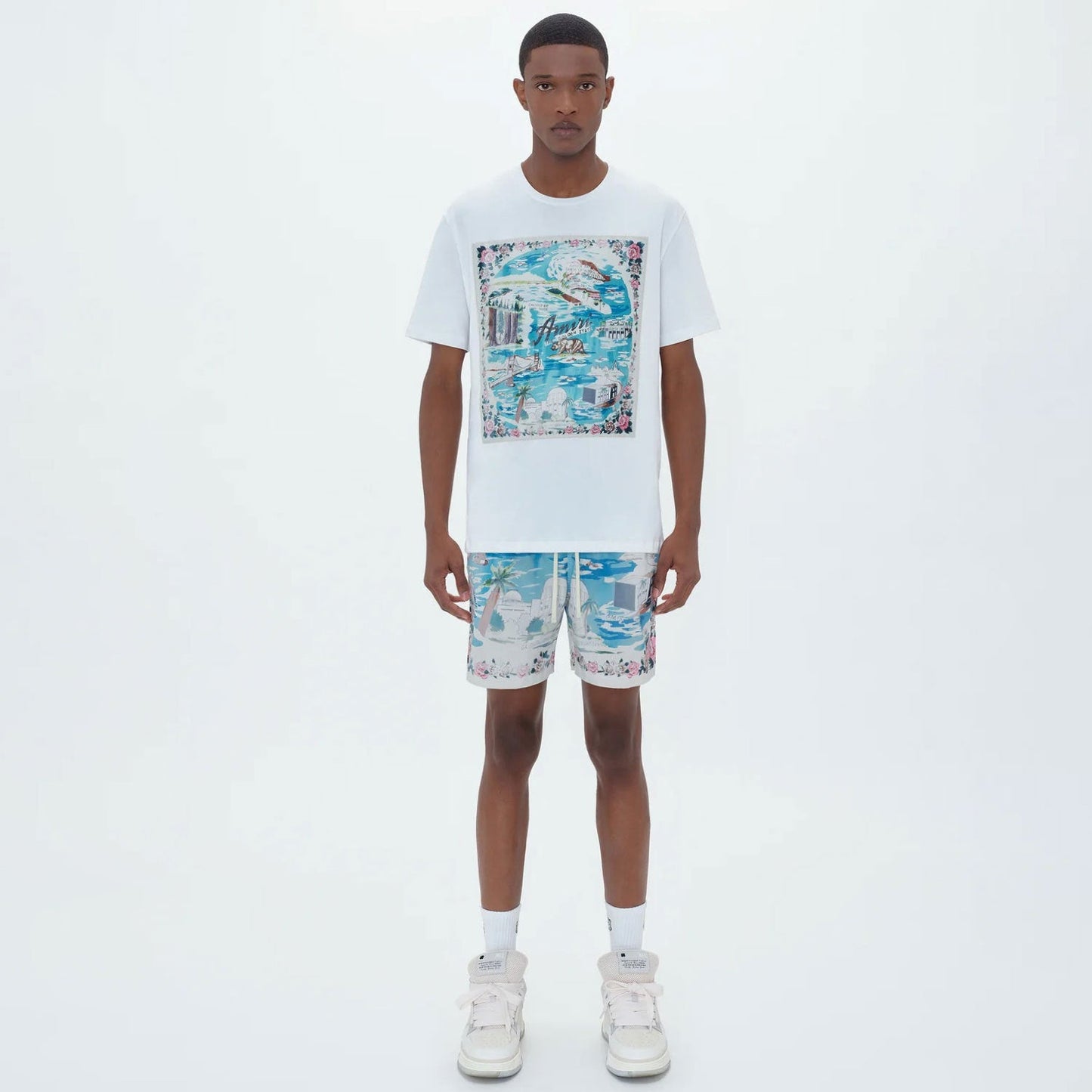 Amiri T Shirts T Shirts Short Sleeve T-shirt Blouse