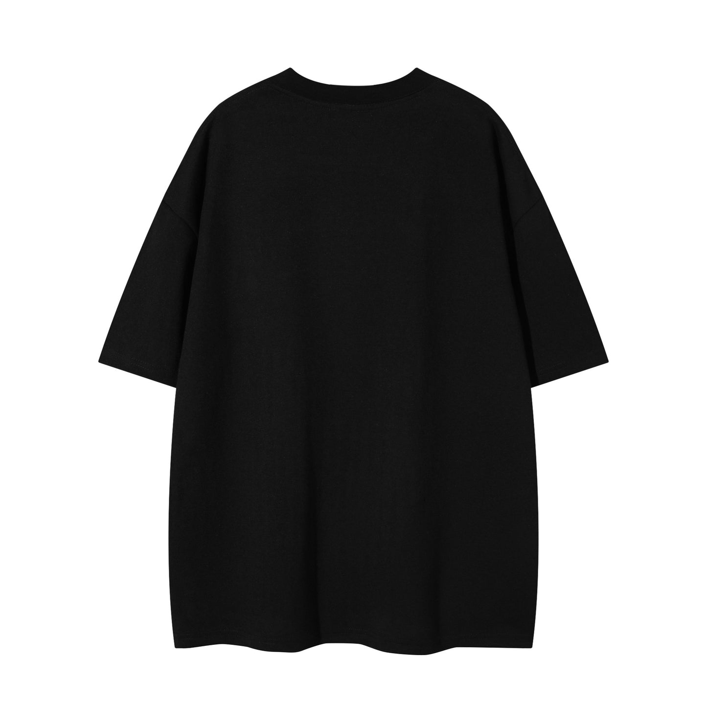 Camisetas streetwear Summer Vintage Crew Neck Casual Loose Short Sleeve T-Shirt