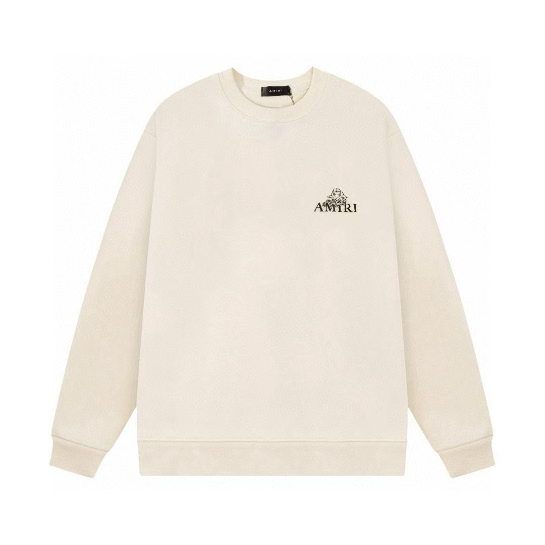 Amiri Sweatshirt Autumn/Winter AMI Cupid Pattern Pullover Sweater