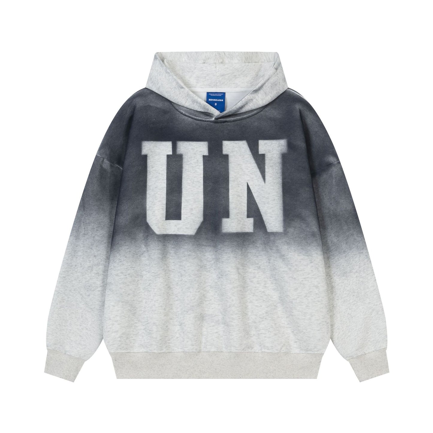 Vice streetwear made old long sleeve hooded sweater