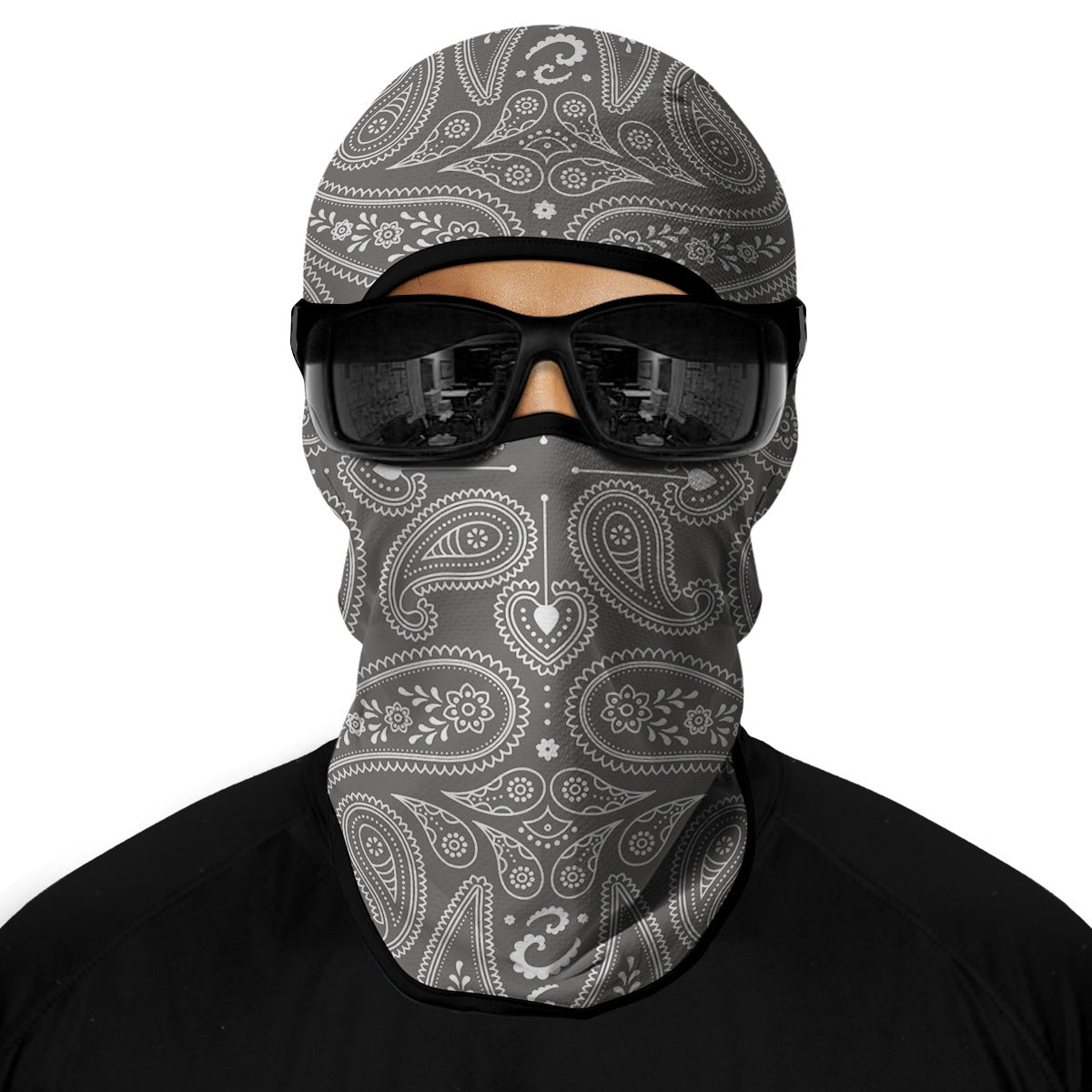 Cycling Windproof Hood Ice Silk Sunscreen Headgear Face Protection Breathable Sunscreen