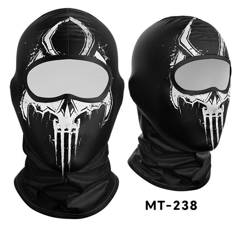 Cycling Windproof Hood Breathable Sunscreen Windproof Men's and Women's Ice Silk Fabric Lining Cap