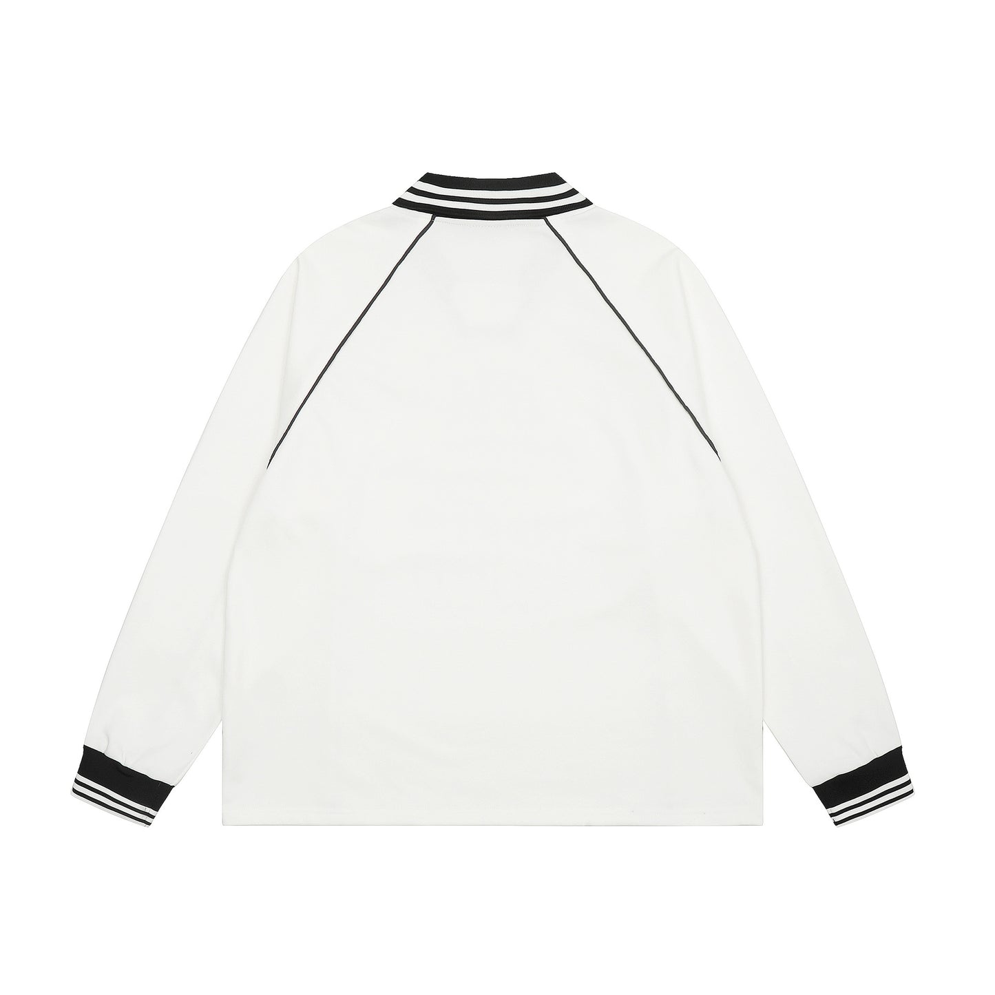 New York Hip Hop Style Lapel Sweater Casual Top