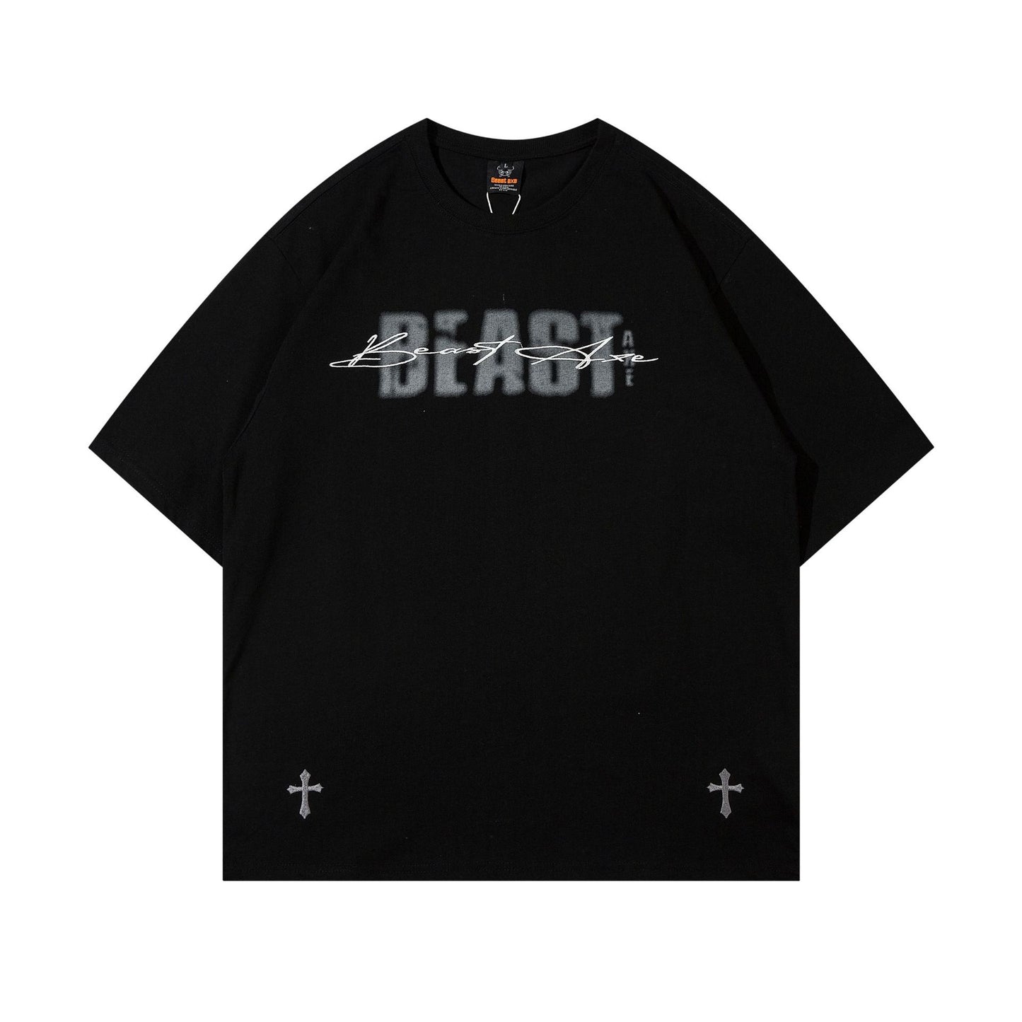 Hip hop shirt summer short sleeve crew neck t-shirt