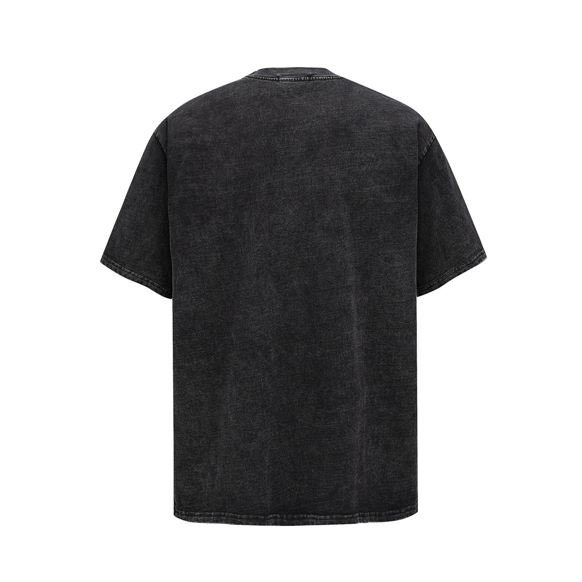 Retro Style Shirt For Men Summer Vintage Wash Short Sleeve T-Shirt