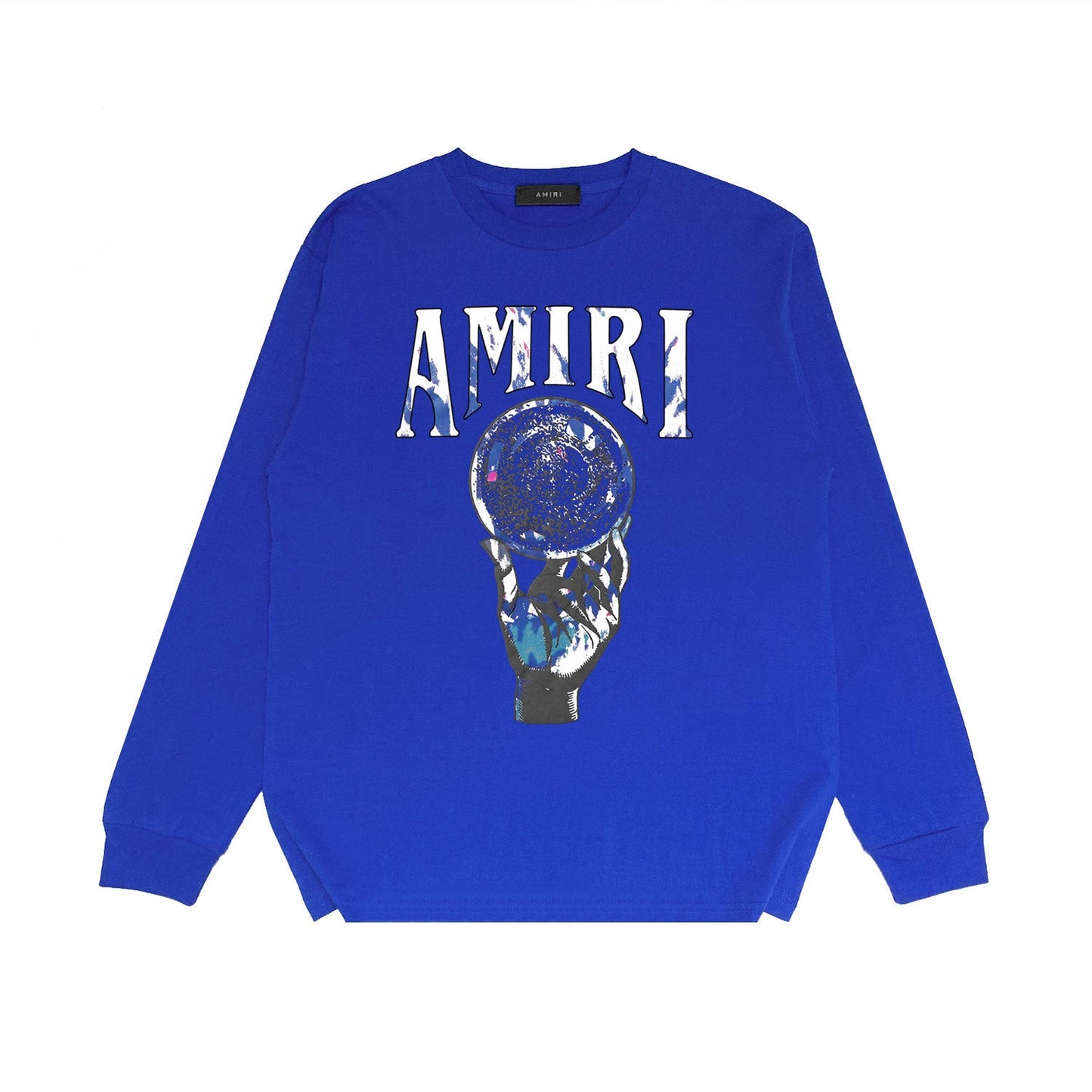 Amiri Long-Sleeve Shirt Personality Printing Stylish Casual