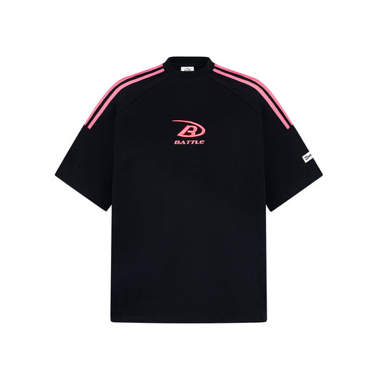 Hip Hop Clothes New York Embroidered T-Shirt Loose Short Sleeves