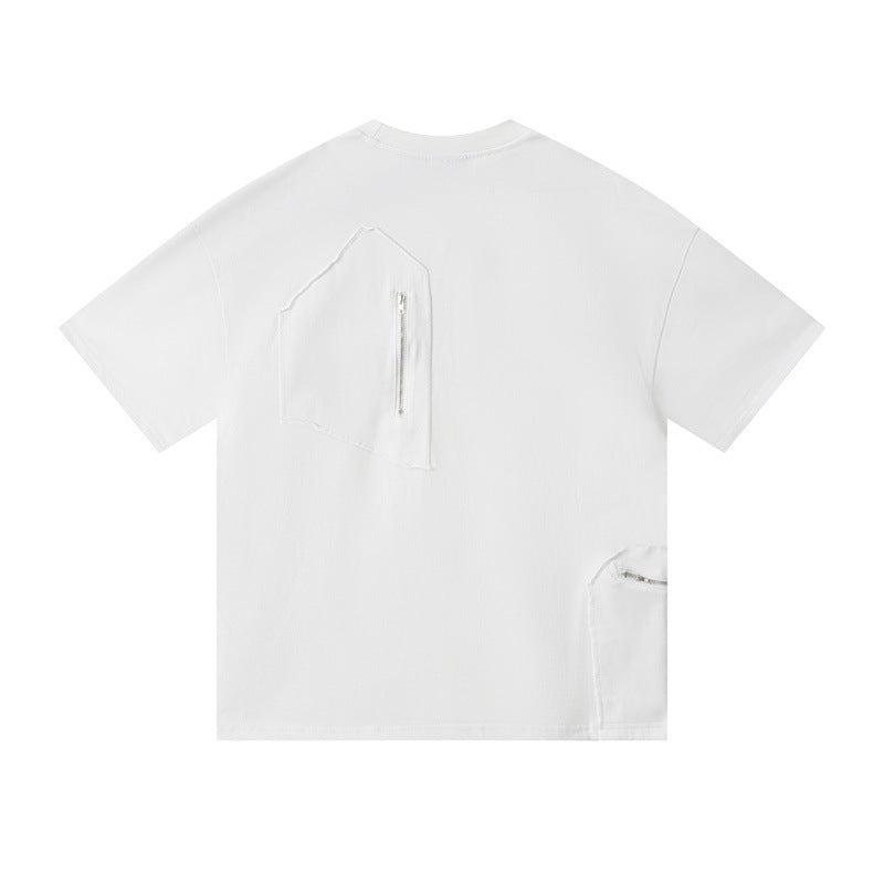 US drip outfits Summer Vintage Casual Loose Short Sleeve T-Shirts