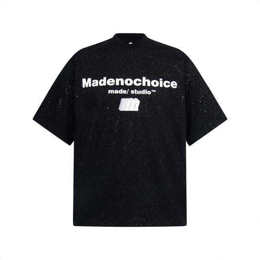 Hip Hop Shirts For Boys Letter Short Sleeve Vintage T-Shirt