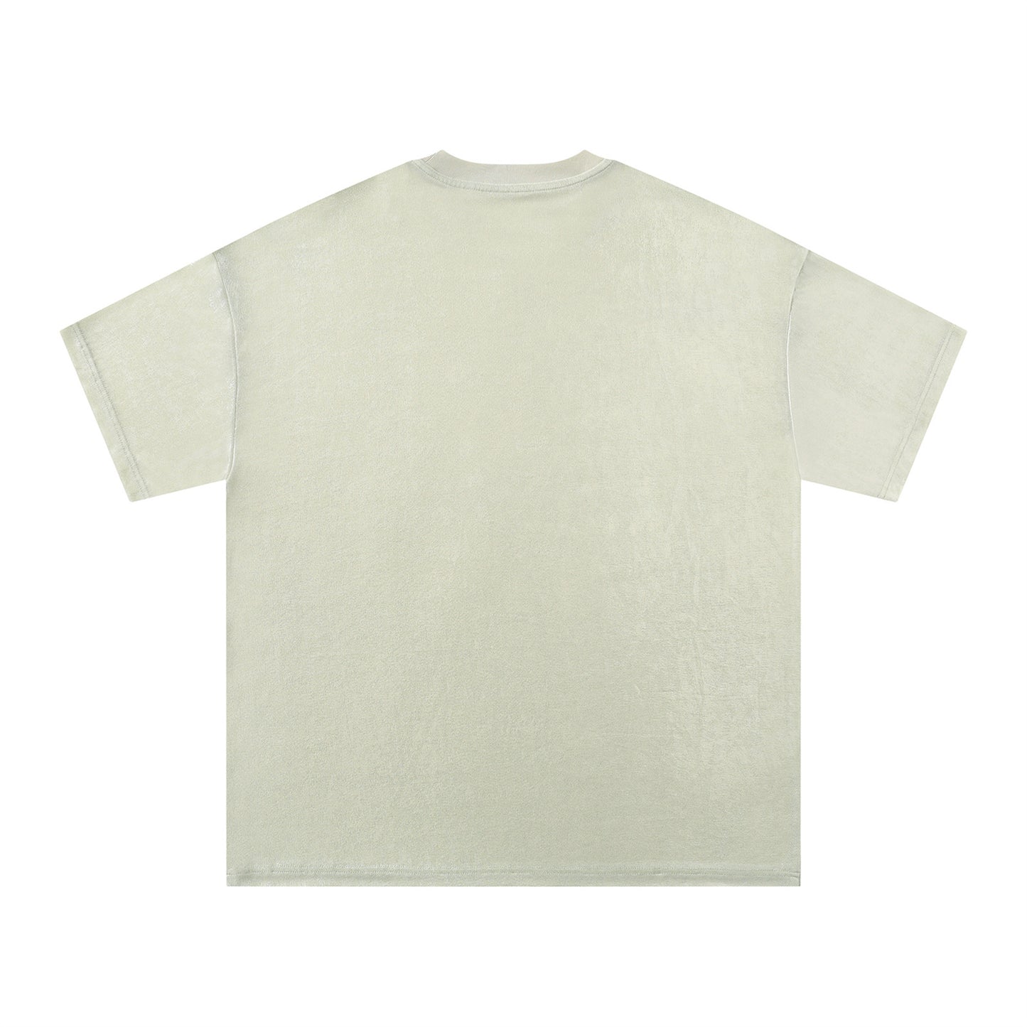 Distorted vintage crew neck short-sleeved t-shirt summer loose casual top