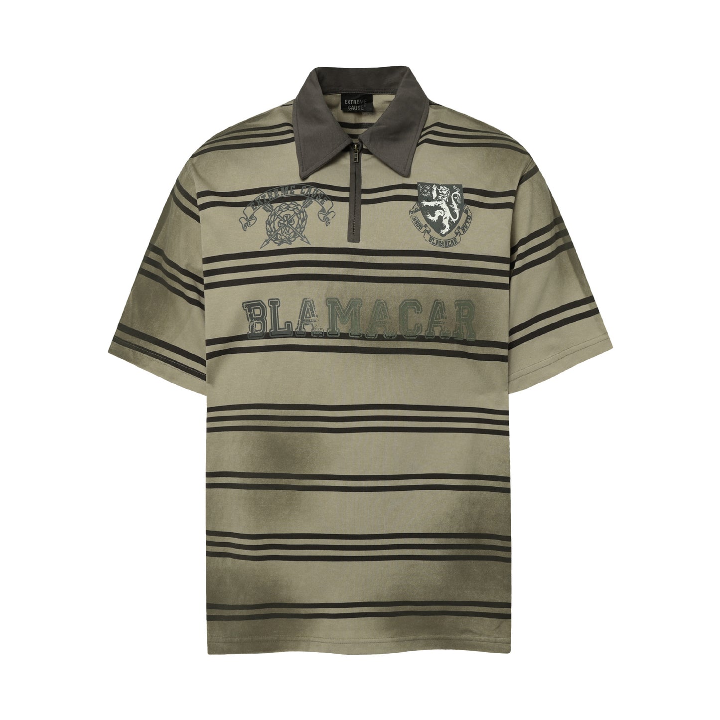 Hip hop shirt short sleeve sports t-shirt lapel polo shirt