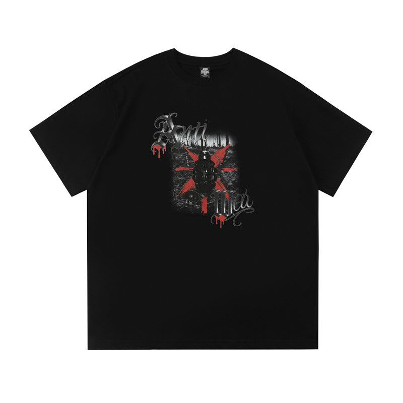 Casual Street Wear Loose Short Sleeve T