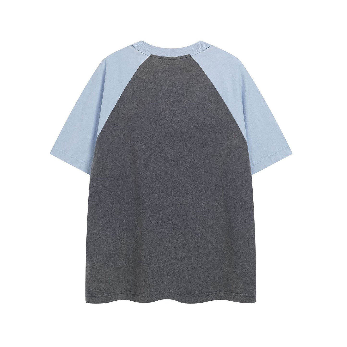 Hustle vintage summer vintage wash print short sleeve t-shirt