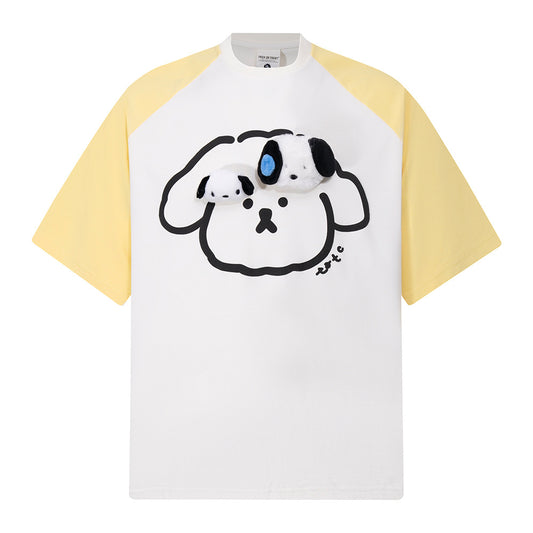 Nostalgia T Shirts Summer Loose Short Sleeve Casual Top