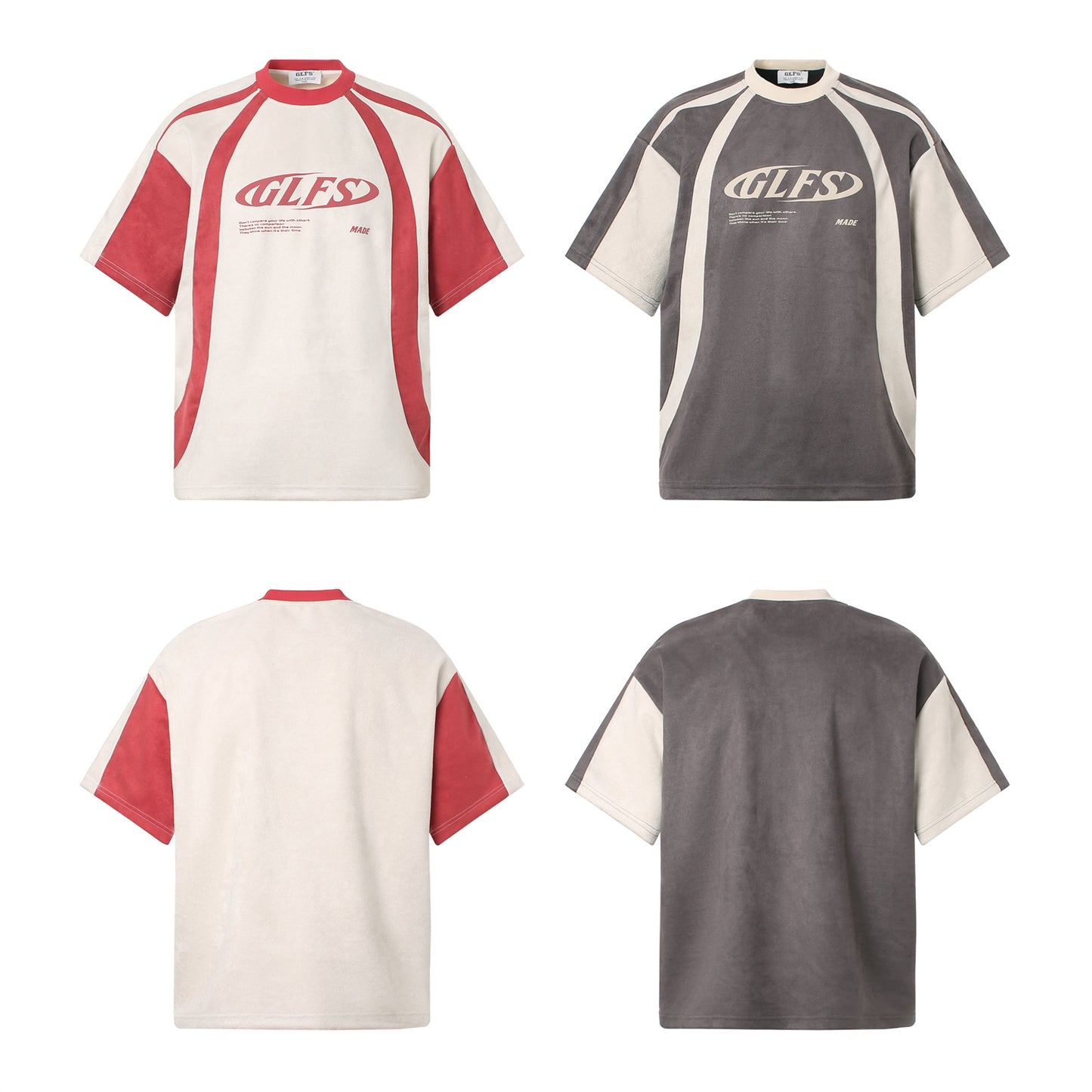 Vintage tarz t shirt loose casual alphabet print short sleeve t-shirt