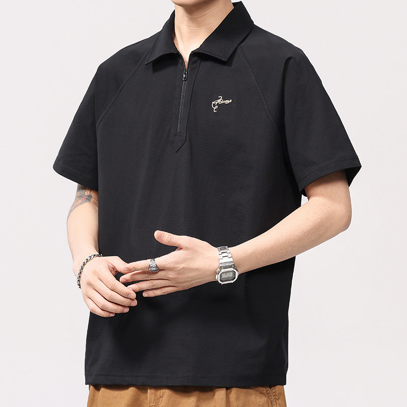 Men T-shirts Short Sleeve Summer Vintage Top