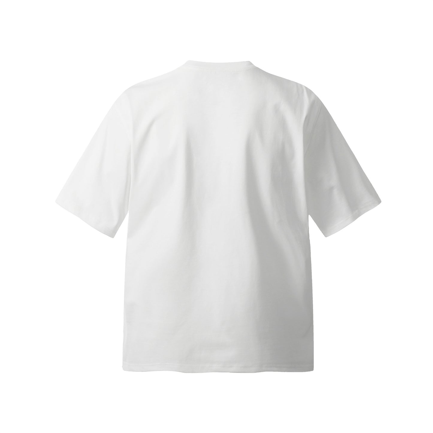 Distorted vintage letter print vintage short sleeve t-shirt