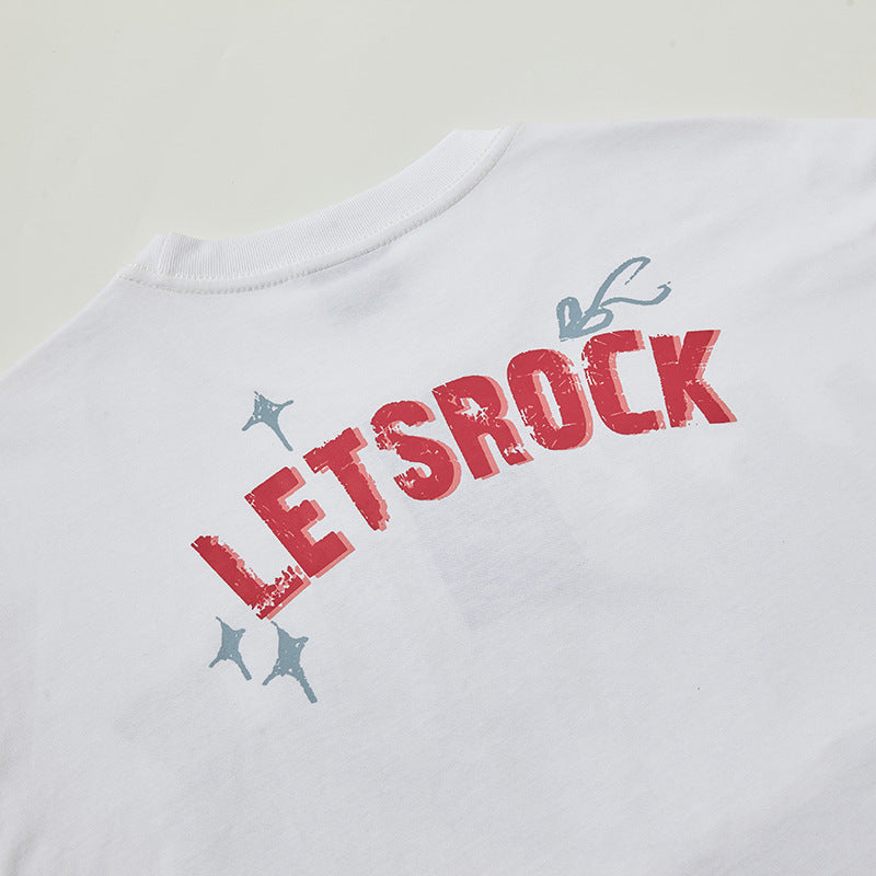 Nyc 1990 Shirt Retro Dog Print Cartoon Fun Short Sleeve T-Shirt