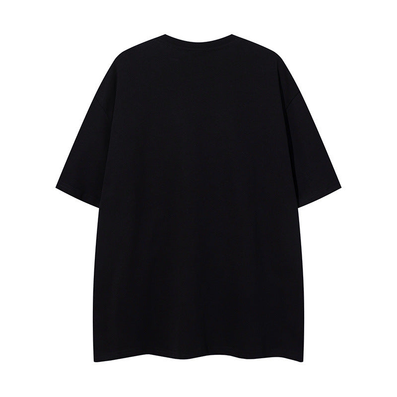 Camisetas streetwear Summer Vintage Casual Loose Short Sleeve T-Shirt