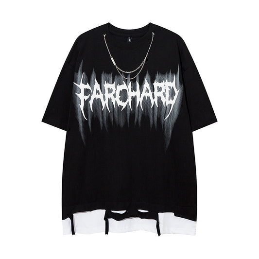 Vintage T Shirts Hip Hop Short Sleeve T-Shirt