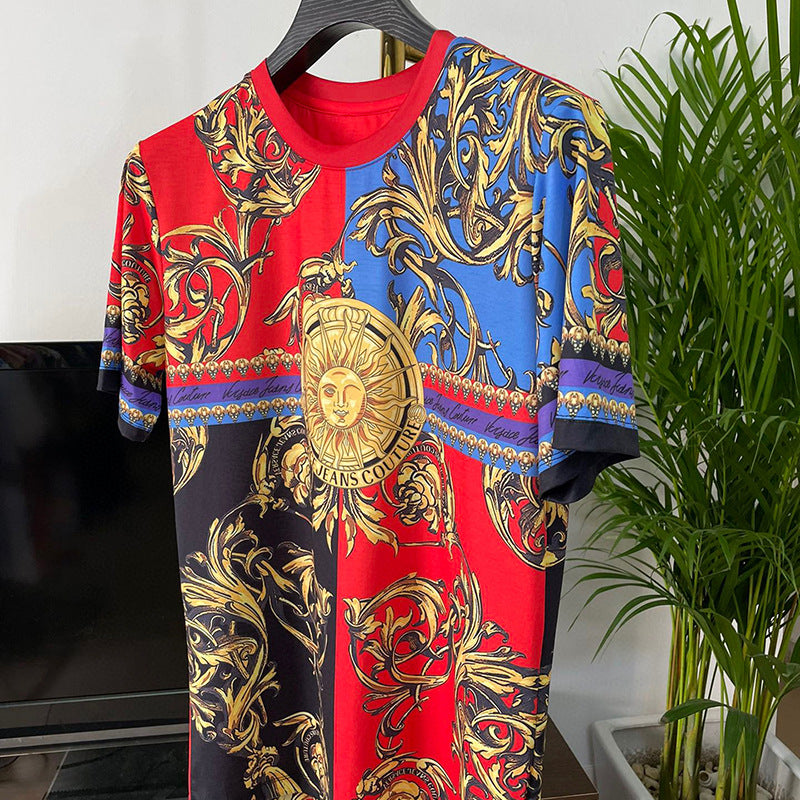 East Coast Shirts Spring/Summer Digital Print Casual Men's Short Sleeve T-Shirt