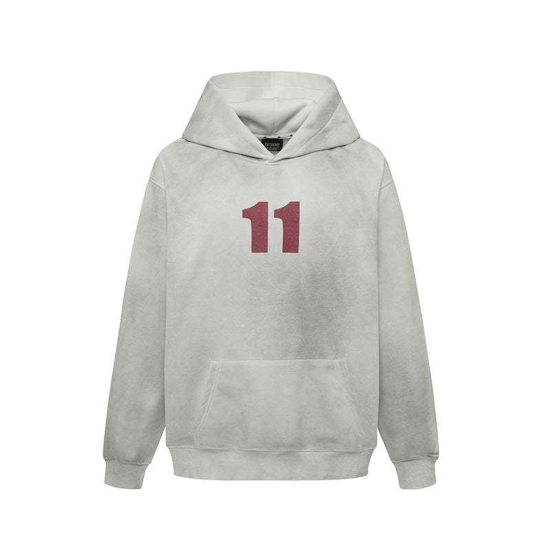 Streetwear Hoodie Vintage Hooded Sweater Men's Loose Hip Hoodie