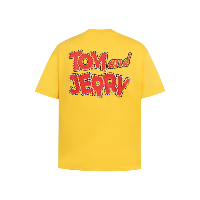 Nyc 1990 Shirt Summer Top Loose Cartoon Short Sleeve T-Shirt