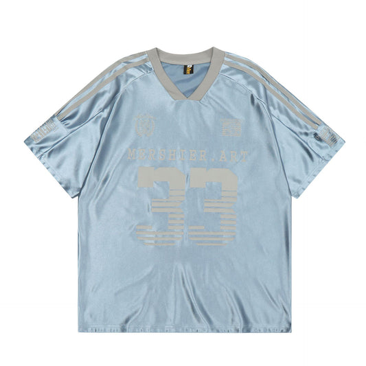 Hip hop shirt summer t-shirt short-sleeved jersey loose hiphop quick-drying sweatshirt t-shirt