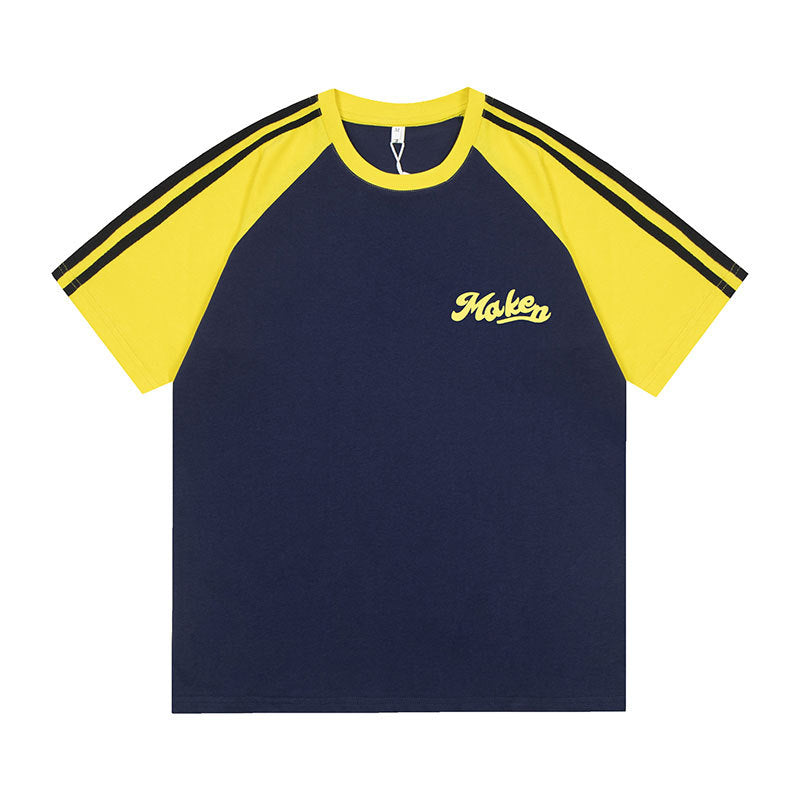 Vintage Tišö Rt Hip Hop Short Sleeve Loose T-Shirt