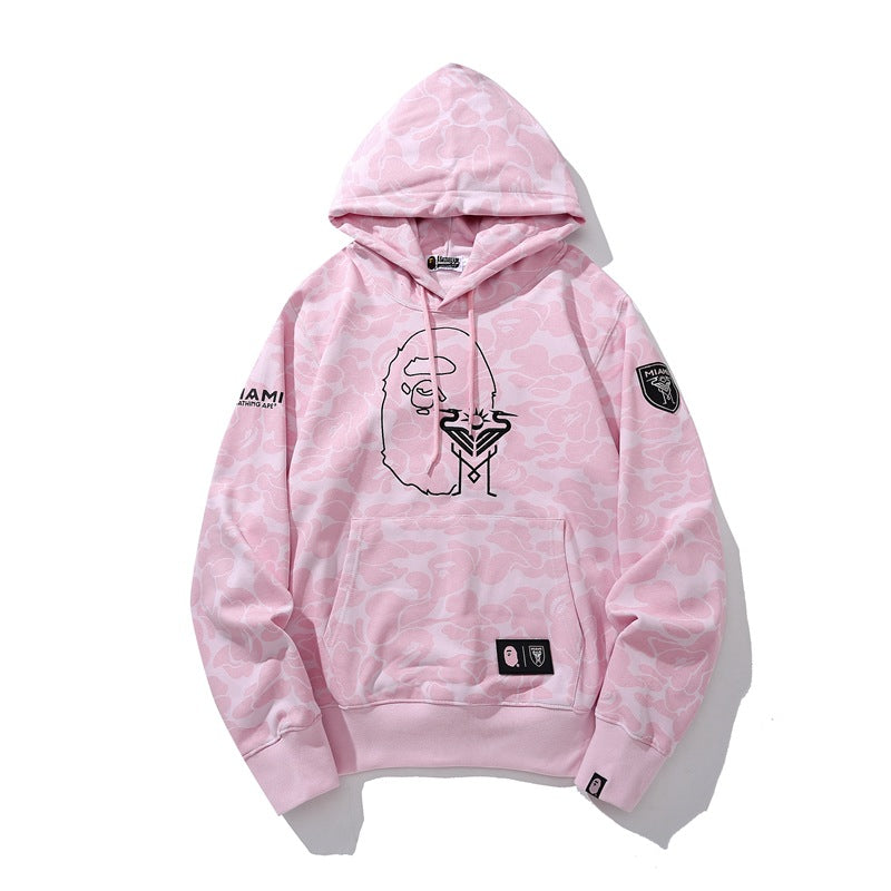 Ape Hoodie Autumn Camouflage Hooded Pullover Sweater