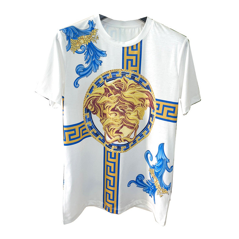 East Coast Shirts Spring/Summer Digital Print Casual Men's Short Sleeve T-Shirt