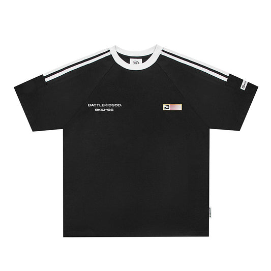 Vintage T Shirts Hip Hop Letter Print Short Sleeve T-Shirt Summer Loose