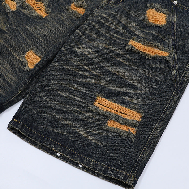 Stone Wash T shirt vintage old jeans