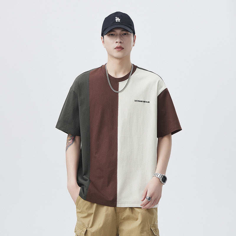 Men T-shirts Short Sleeve Summer Vintage Top
