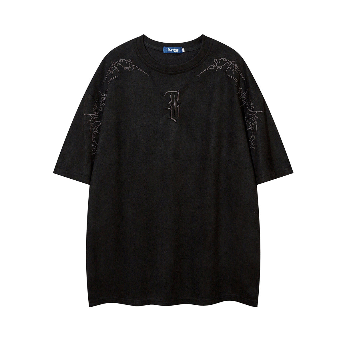 T shirt vintage usa t-shirt embroidery short sleeve