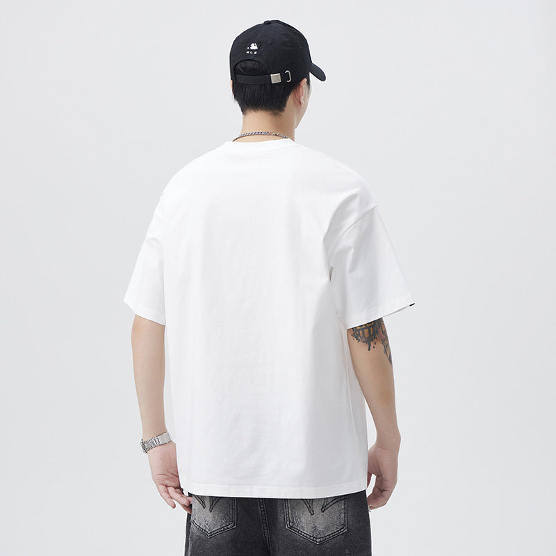 Mens T-shirts Short Sleeves Summer Loose